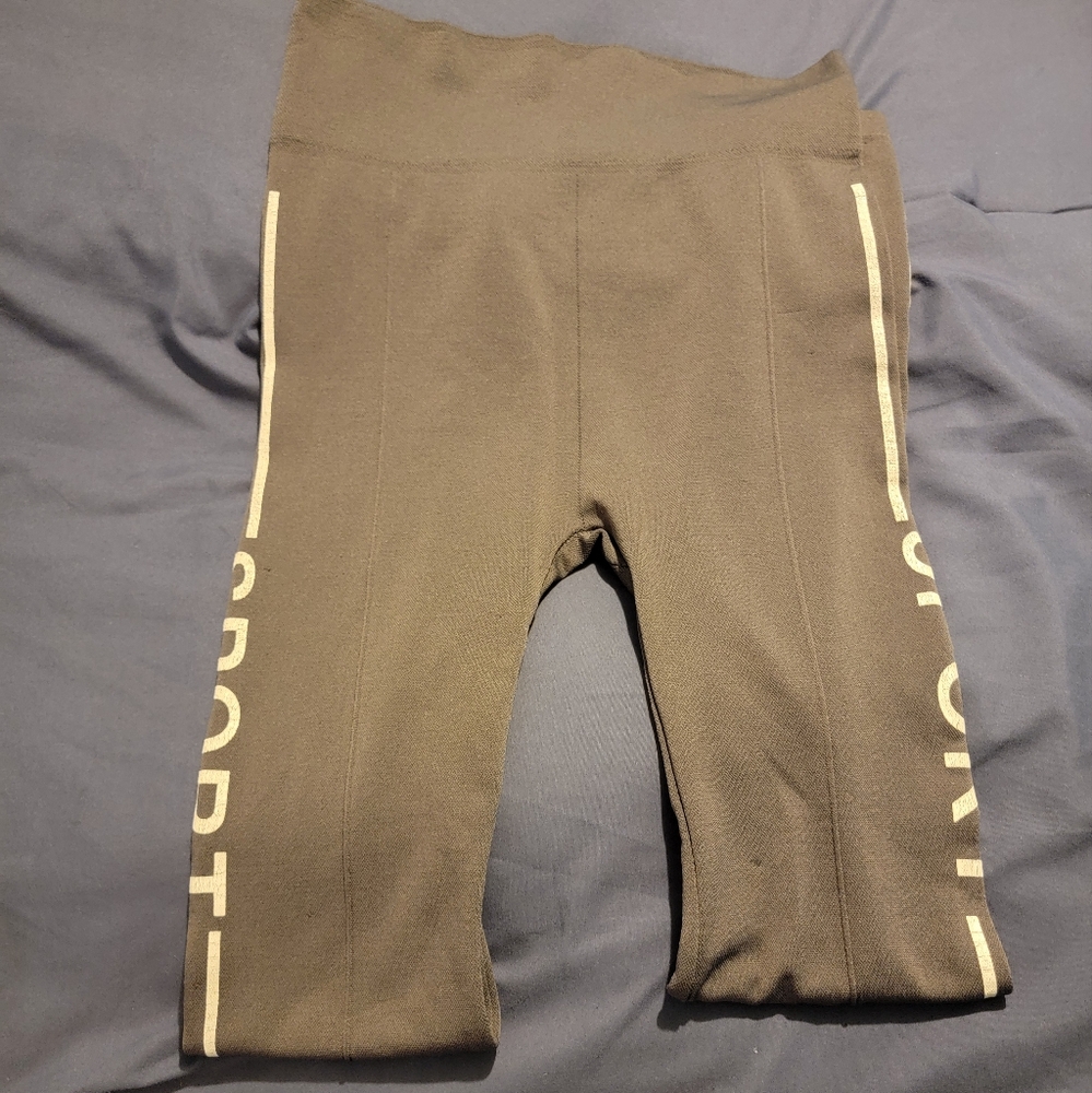Womens Sporty Gray Leggings